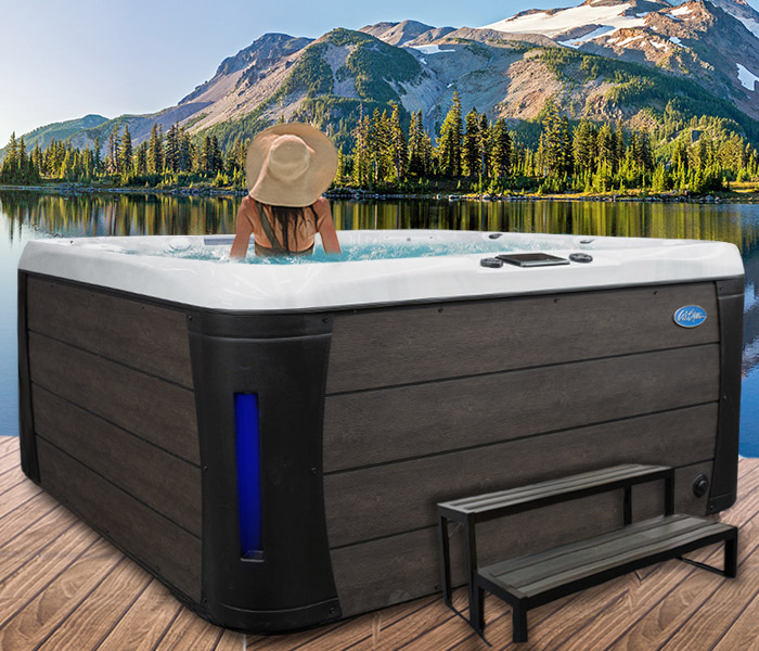 Calspas hot tub being used in a family setting - hot tubs spas for sale San Leandro